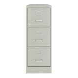 Hirsh Light Gray 3-Drawer 15-in File Cabinet