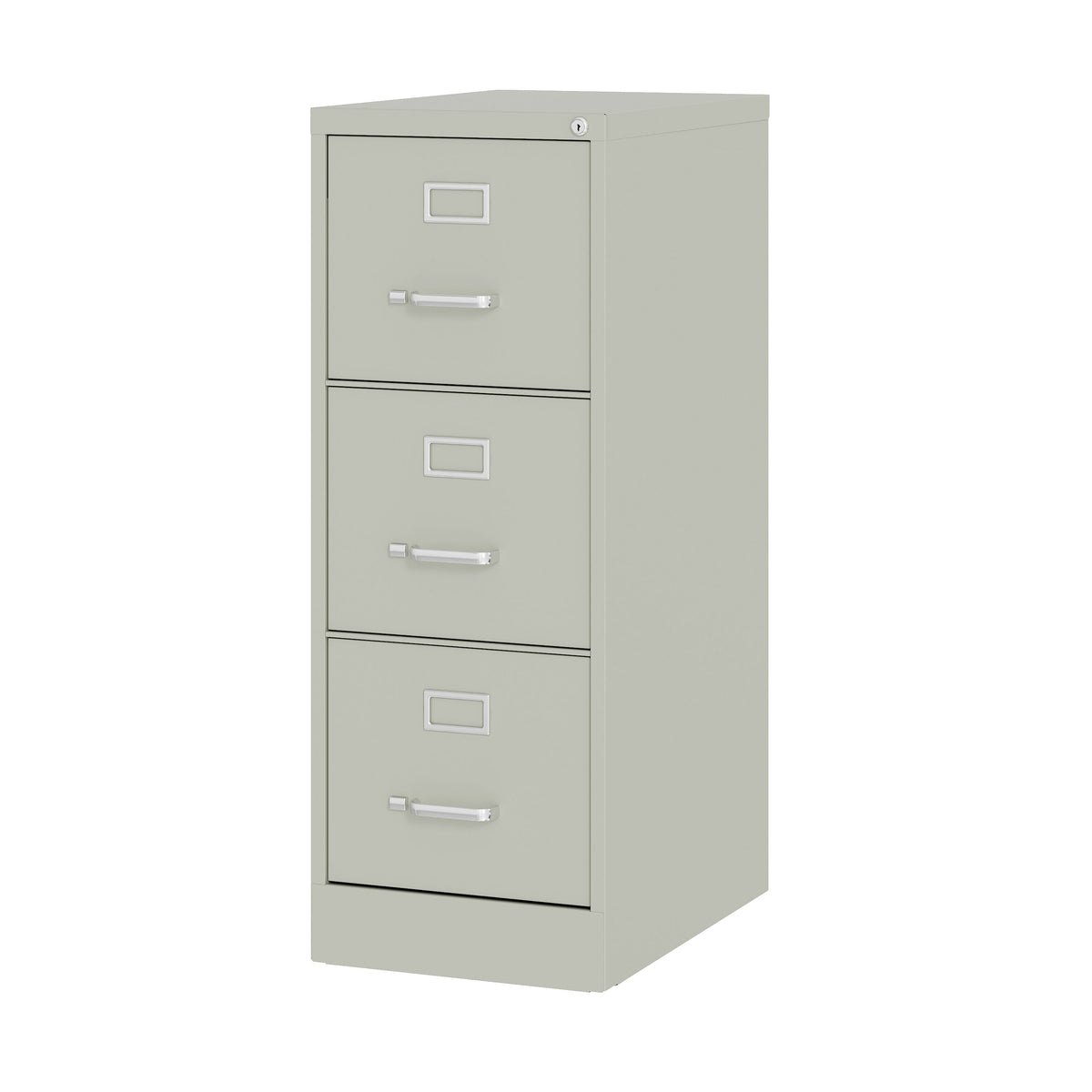 Hirsh Light Gray 3-Drawer 15-in File Cabinet