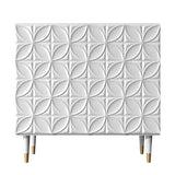 Clihome 15.75-in W x 31-in H Mdf White Freestanding Utility Storage Cabinet