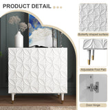 Clihome 15.75-in W x 31-in H Mdf White Freestanding Utility Storage Cabinet