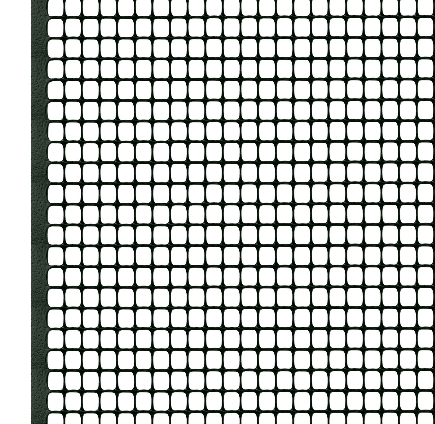 BOEN 3' x 15' Green Plastic Extruded Mesh Fencing 7-Gauge