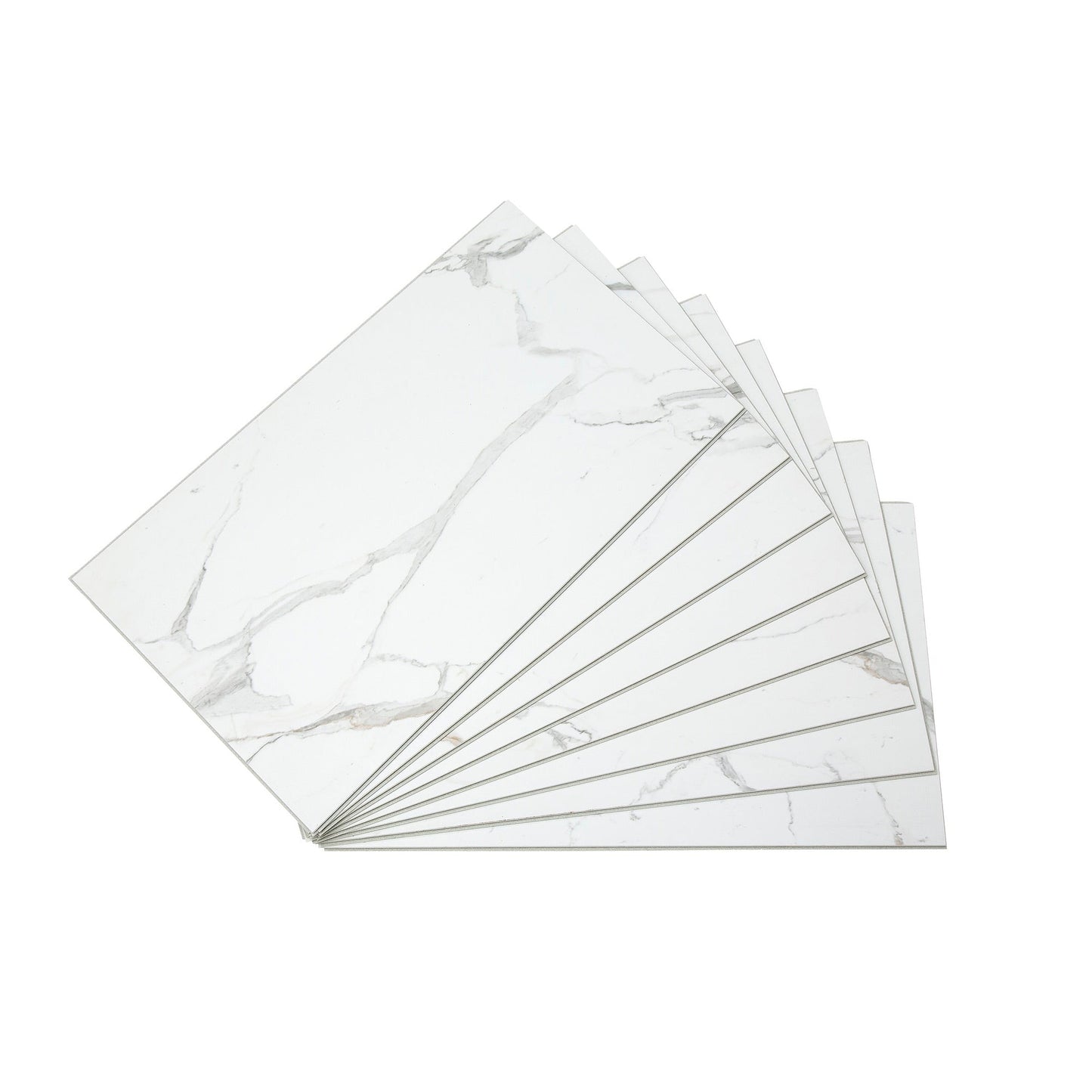 PALISADE Carrara Marble 26-in x 15-in Matte PVC Wall Tile product image