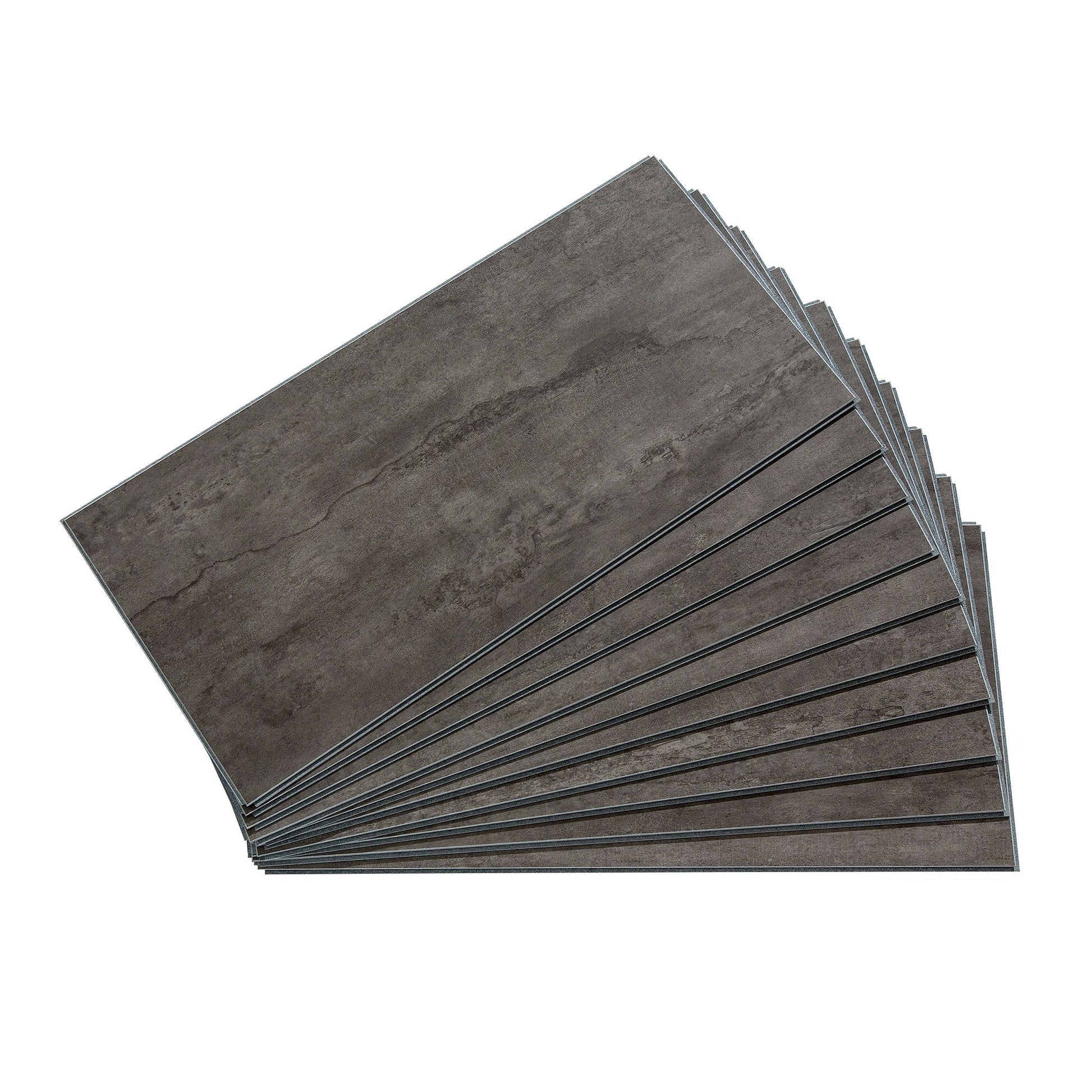 PALISADE Ashen Slate 23-in x 11-in Matte PVC Wall Tile product image