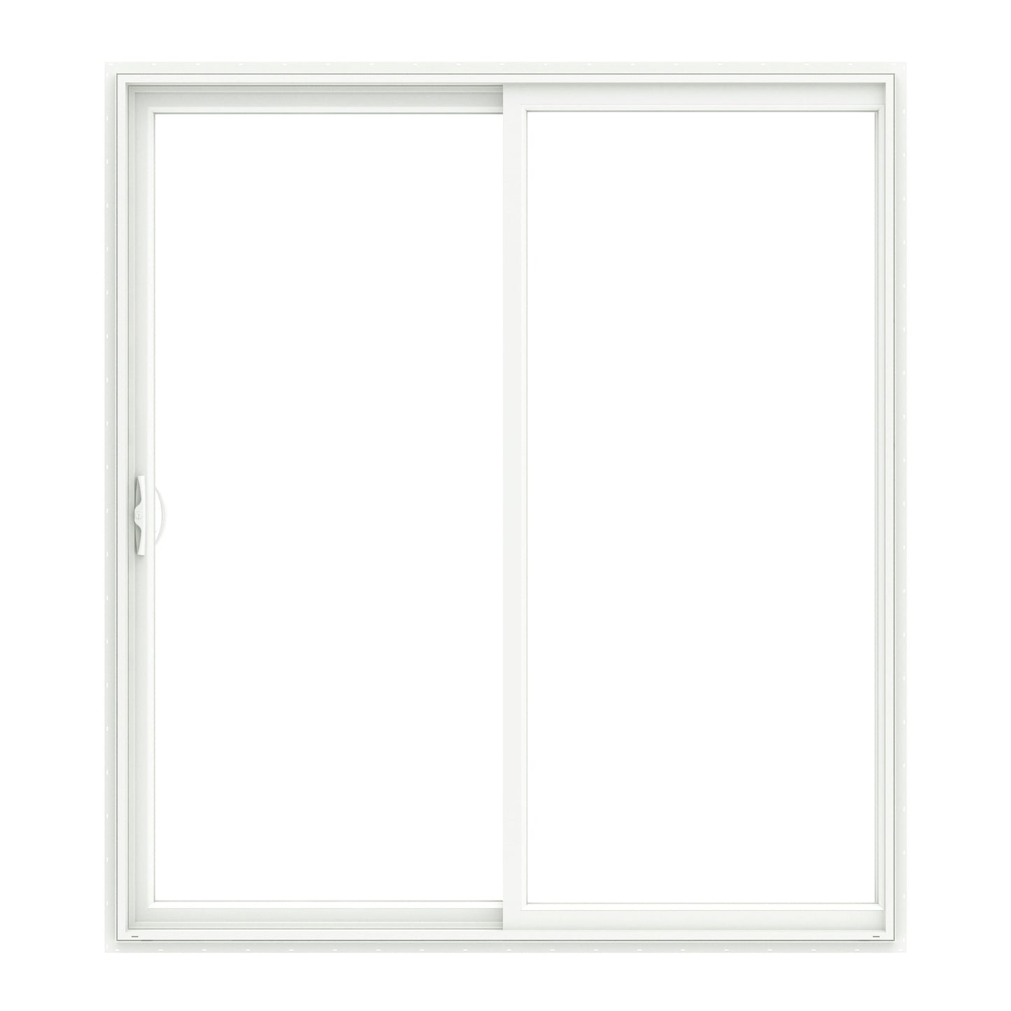 Pella 96-in x 96-in Vinyl Sliding, Left-hand sliding – primary product view