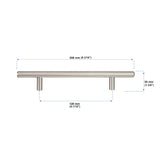 Richelieu Washington (128mm) Center to Center Cylindrical Handle Drawer Pull