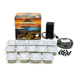Deck/Dock-Mount 14-Light Outdoor Light Kit - Super Arbor