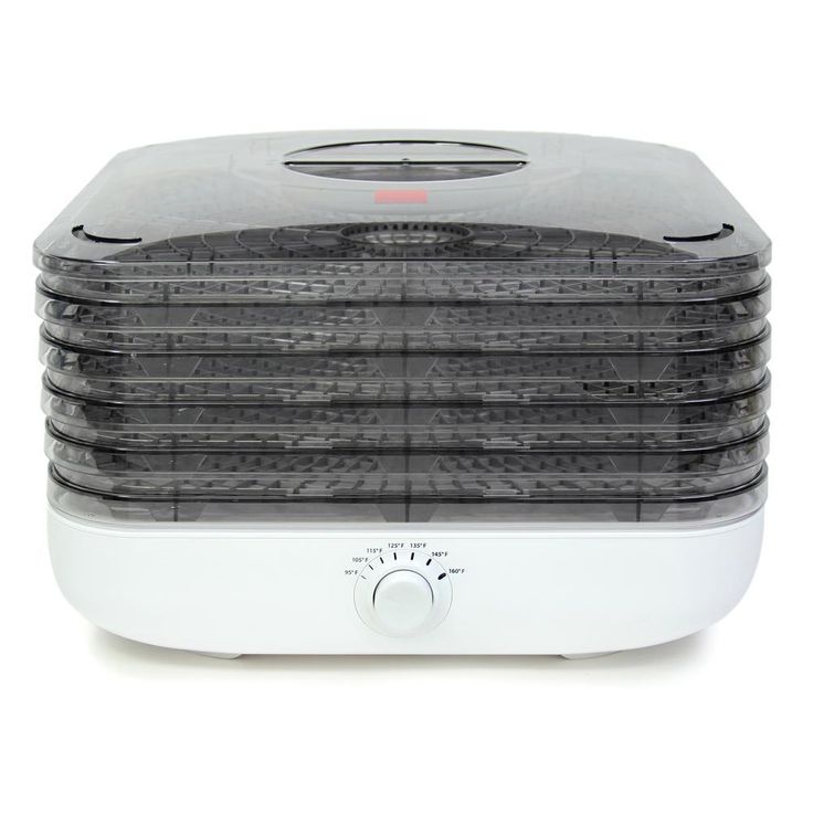 5-Tray White Turbo Food Dehydrator