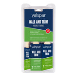 Valspar 3-Pack Polyester Flat and Angle 2-in Paint Brush Set