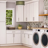 Hugo&Borg PRO Glendale 30-in W x 34.5-in H x 24-in D Pure White 1-Drawer Base Ready To Assemble Plywood Cabinet (Recessed Panel Shaker Style)