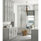 Hugo&Borg PRO Jasper 36-in W x 34.5-in H x 24-in D Whisper Gray 1-Drawer Base Ready To Assemble Plywood Cabinet (Flat Panel Shaker Style)