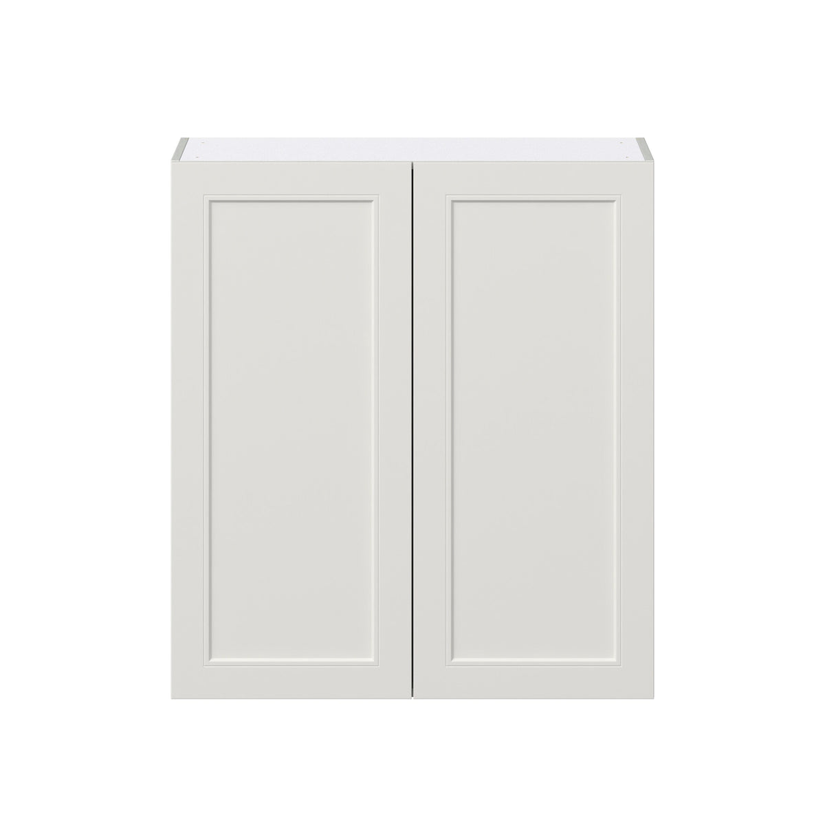Hugo&Borg Belcourt 36-in W x 40-in H x 14-in D Gray Painted Wall Fully Assembled Cabinet (Recessed Panel Shaker Door Style)