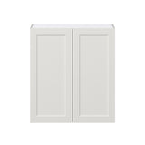 Hugo&Borg Belcourt 36-in W x 40-in H x 14-in D Gray Painted Wall Fully Assembled Cabinet (Recessed Panel Shaker Door Style)