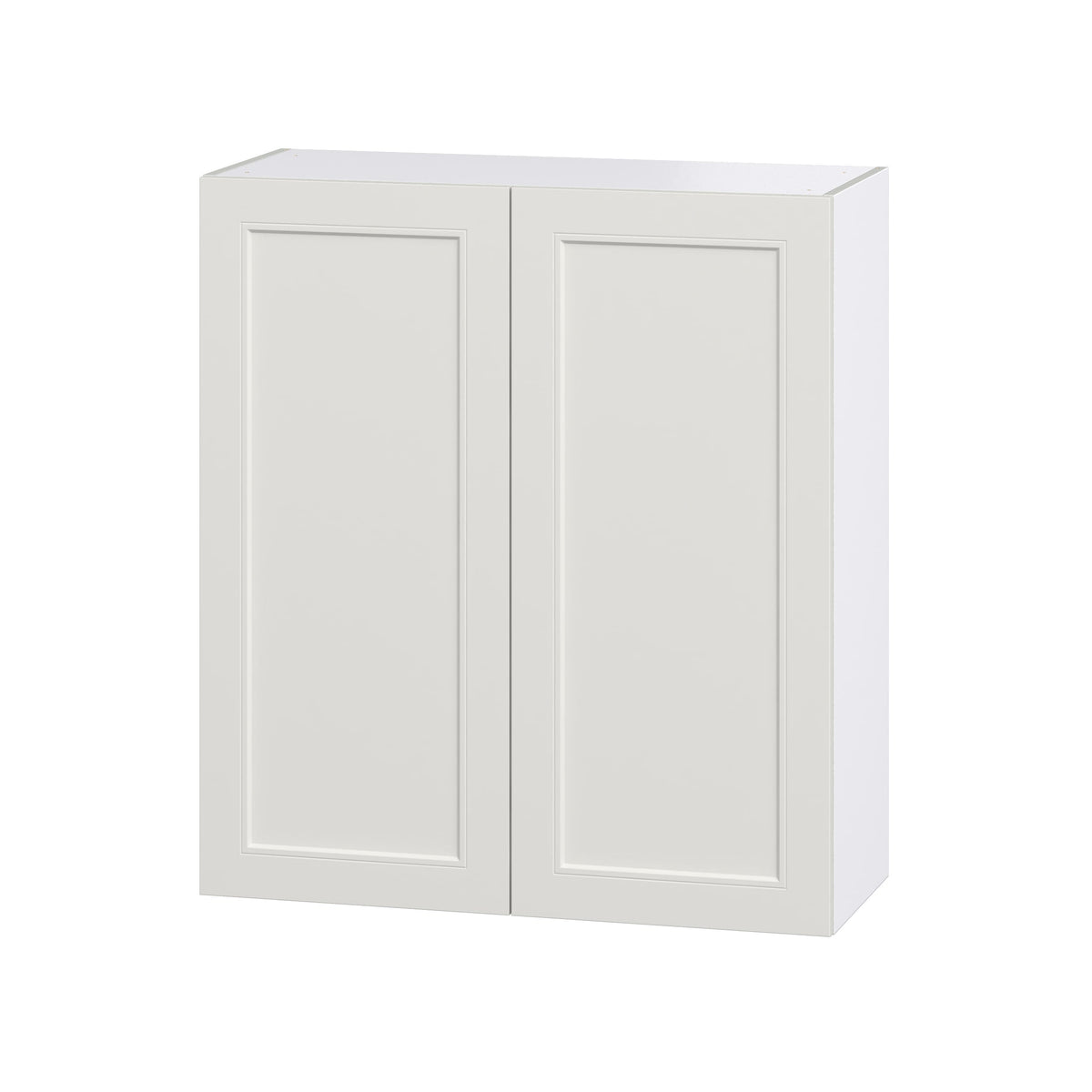 Hugo&Borg Belcourt 36-in W x 40-in H x 14-in D Gray Painted Wall Fully Assembled Cabinet (Recessed Panel Shaker Door Style)