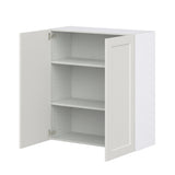 Hugo&Borg Belcourt 36-in W x 40-in H x 14-in D Gray Painted Wall Fully Assembled Cabinet (Recessed Panel Shaker Door Style)