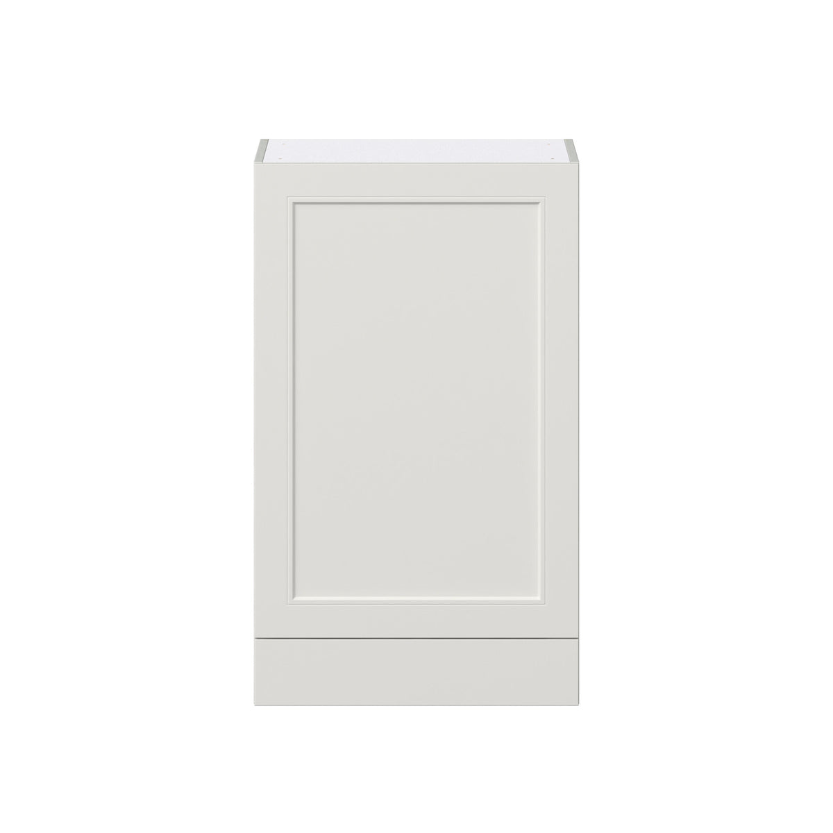 Hugo&Borg Belcourt 24-in W x 40-in H x 14-in D Gray Painted 1-Drawer Wall Fully Assembled Cabinet (Recessed Panel Shaker Style)