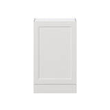 Hugo&Borg Belcourt 24-in W x 40-in H x 14-in D Gray Painted 1-Drawer Wall Fully Assembled Cabinet (Recessed Panel Shaker Style)