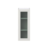 Hugo&Borg Belcourt 15-in W x 40-in H x 14-in D Gray Painted Wall Fully Assembled Cabinet (Recessed Panel Shaker Door Style)