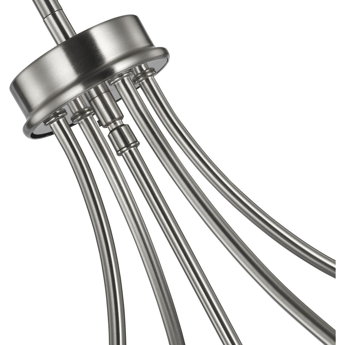 Progress Lighting Bonita 4-Light Brushed Nickel Transitional Chandelier