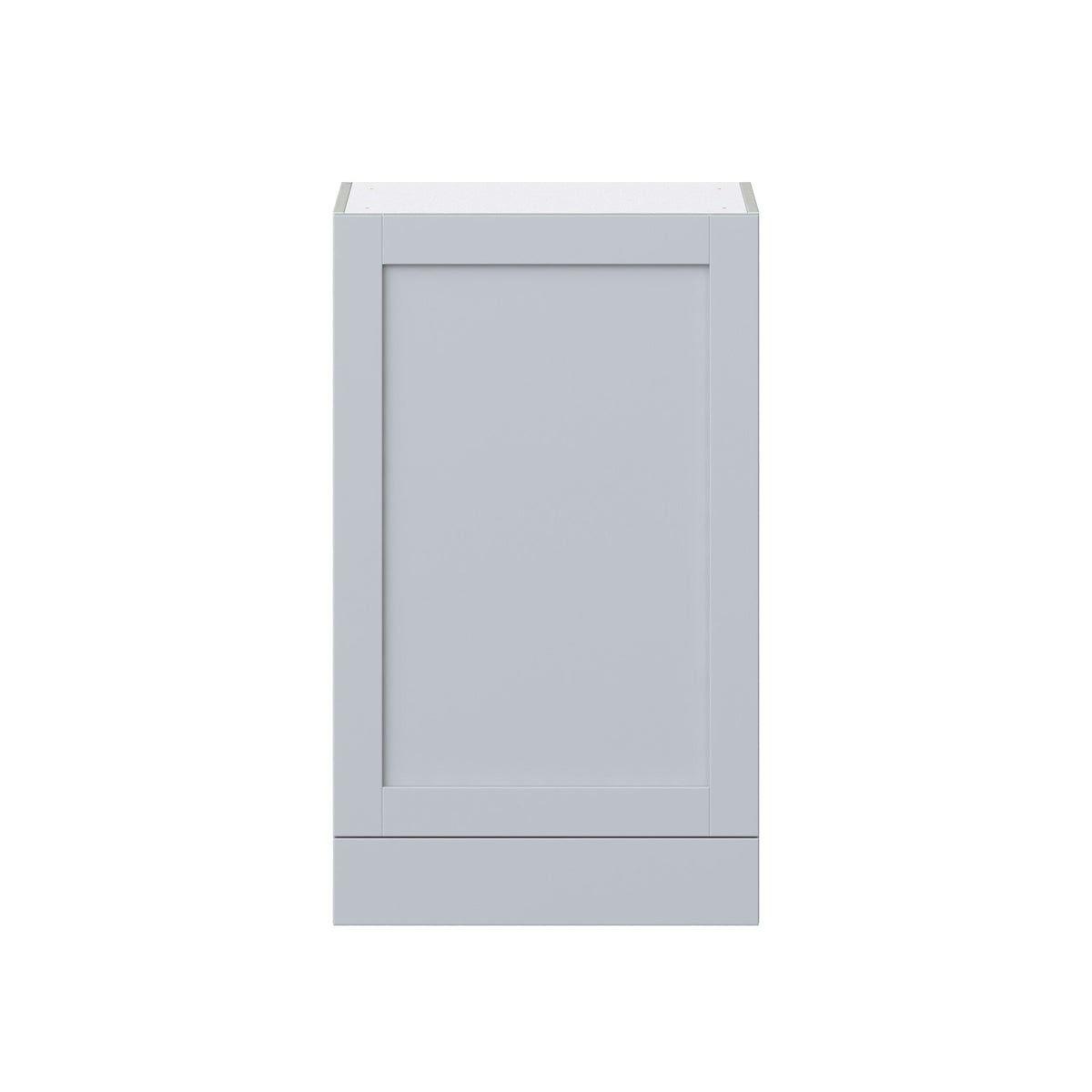 Hugo&Borg Charlesberg 24-in W x 40-in H x 14-in D Gray 1-Drawer Wall Fully Assembled Cabinet (Recessed Panel Shaker Style)