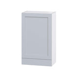 Hugo&Borg Charlesberg 24-in W x 40-in H x 14-in D Gray 1-Drawer Wall Fully Assembled Cabinet (Recessed Panel Shaker Style)