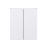 Hugo&Borg Lasalle 36-in W x 40-in H x 14-in D Bright White Slab Wall Fully Assembled Cabinet (Flat Panel Slab Door Style)