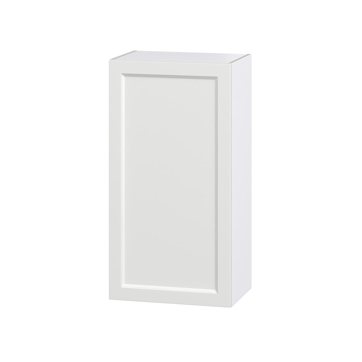Hugo&Borg Riviera 21-in W x 40-in H x 14-in D Bright White Wall Fully Assembled Cabinet (Recessed Panel Shaker Door Style)