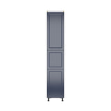Hugo&Borg Lorette 18-in W x 94.5-in H x 24-in D Navy Blue Pantry Fully Assembled Cabinet (Recessed Panel Shaker Door Style)
