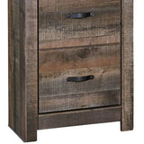 Benzara Contemporary/Modern Brown Wood China Cabinet with Wine Storage