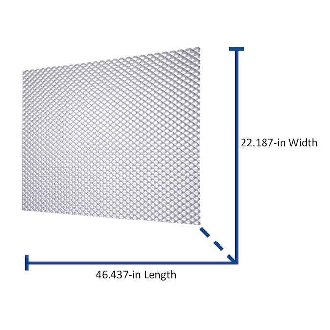 OPTIX 24-in x 48-in 7.12-sq ft Prism Ceiling Light Panels