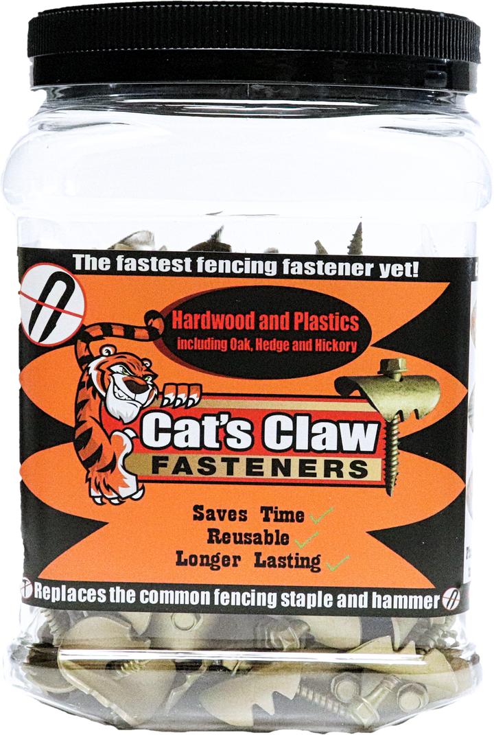 Cat's Claw FASTENERS 5-in Bronze Steel Fasteners For Wood Fence 170-Pack