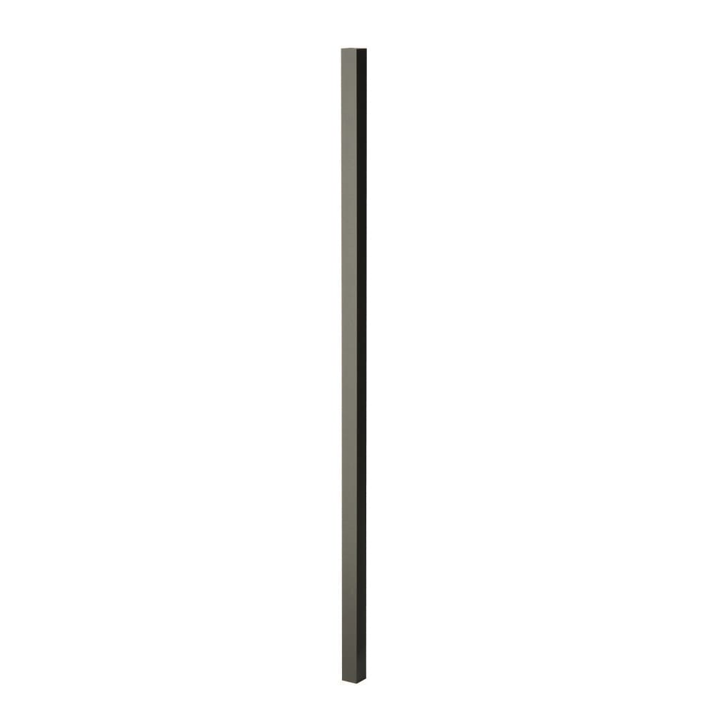Deckorators 3/4-in x 26-in Bronze Aluminum Square Deck Baluster (10-Pack)
