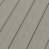 NewTechWood Voyager Hollow Board 1-in x 6-in x 8-ft Roman Antique Grooved Composite Deck Board (49-Pack)