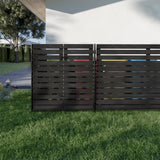 YARDLINK 4-ft x 6-ft Cedar Semi-privacy No Dig Fence Panel