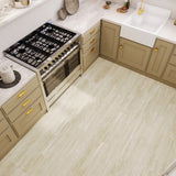 Lucida USA Cream Brown Stone Look 22-mil x 12-in W x 24-in L Waterproof Interlocking Luxury Vinyl Tile Flooring (16-sq ft/ Carton)