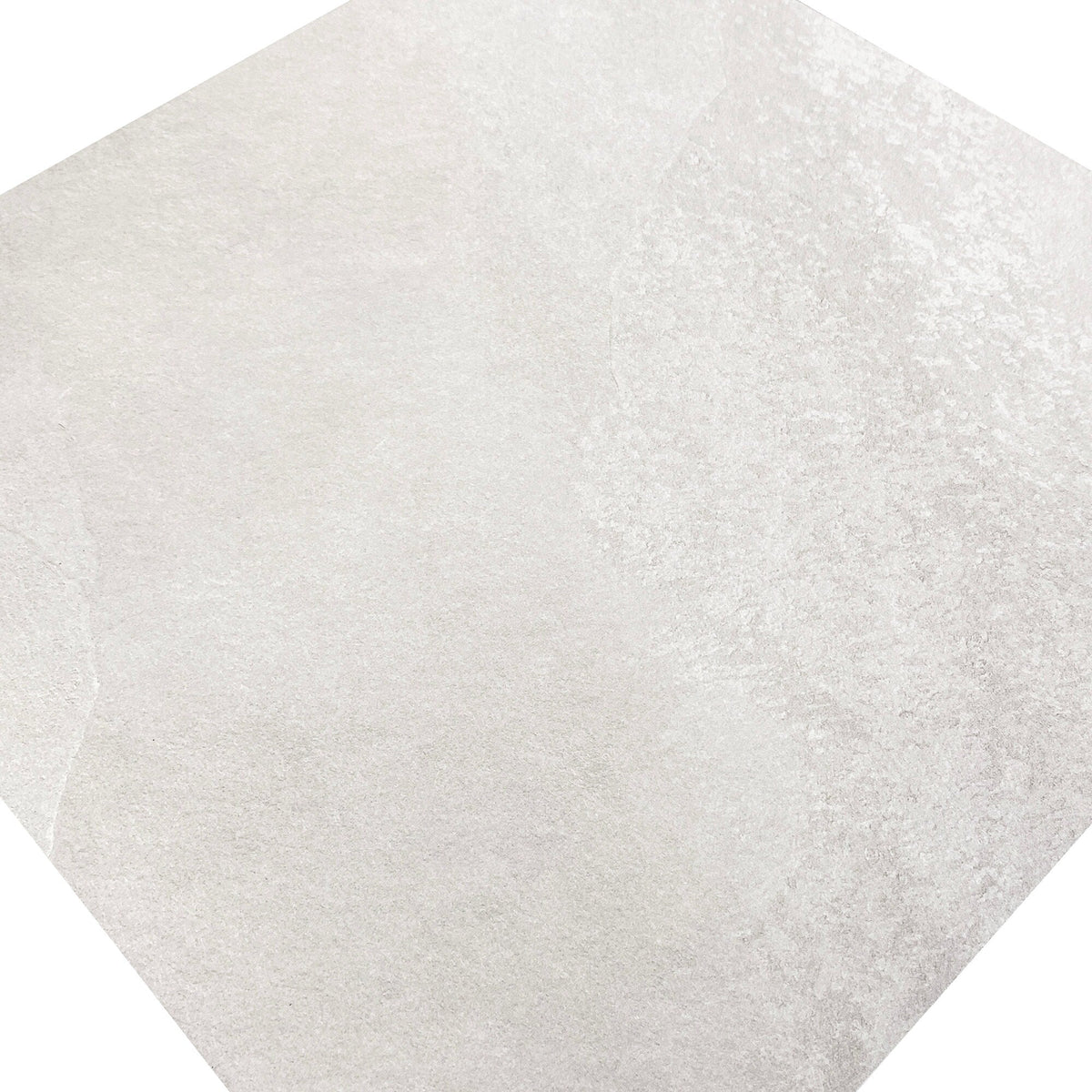 Giorbello (Sample) White 6-in x 6-in Matte Porcelain Stone Look Floor and Wall Tile