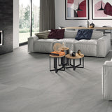 Giorbello Hurricane Silver 24-in x 24-in Glazed Porcelain Stone Look Floor and Wall Tile (12-sq. ft/ Carton)