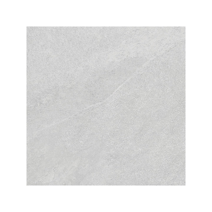 Giorbello (Sample) Silver 6-in x 6-in Matte Porcelain Stone Look Floor and Wall Tile