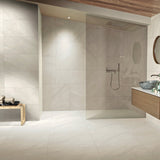 Giorbello Hurricane Gray 24-in x 24-in Glazed Porcelain Stone Look Floor and Wall Tile (12-sq. ft/ Carton)