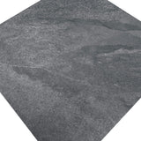 Giorbello Hurricane Coal 24-in x 24-in Glazed Porcelain Stone Look Floor and Wall Tile (12-sq. ft/ Carton)