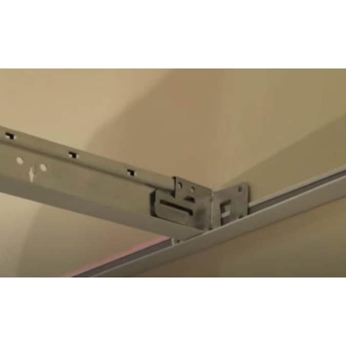 DONN Brand Metal Clip for Ceiling Tile Support, Commercial/Residential, Chrome Finish, 7.65-in x 7.65-in, Pack of 30