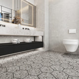 Giorbello Ceppo Gray 10-in x 10-in Glazed Porcelain Stone Look Floor and Wall Tile (17.36-sq. ft/ Carton)