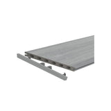 NewTechWood 6-in x 6-in Westminster Gray Composite Deck End Cap
