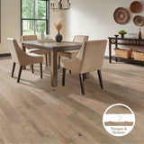 Bruce America's Best Choice Breezy Gray White Oak 6-1/2-in W x 3/8-in T x Varying Length Handscraped Engineered Hardwood Flooring (32.11-sq ft / Carton)