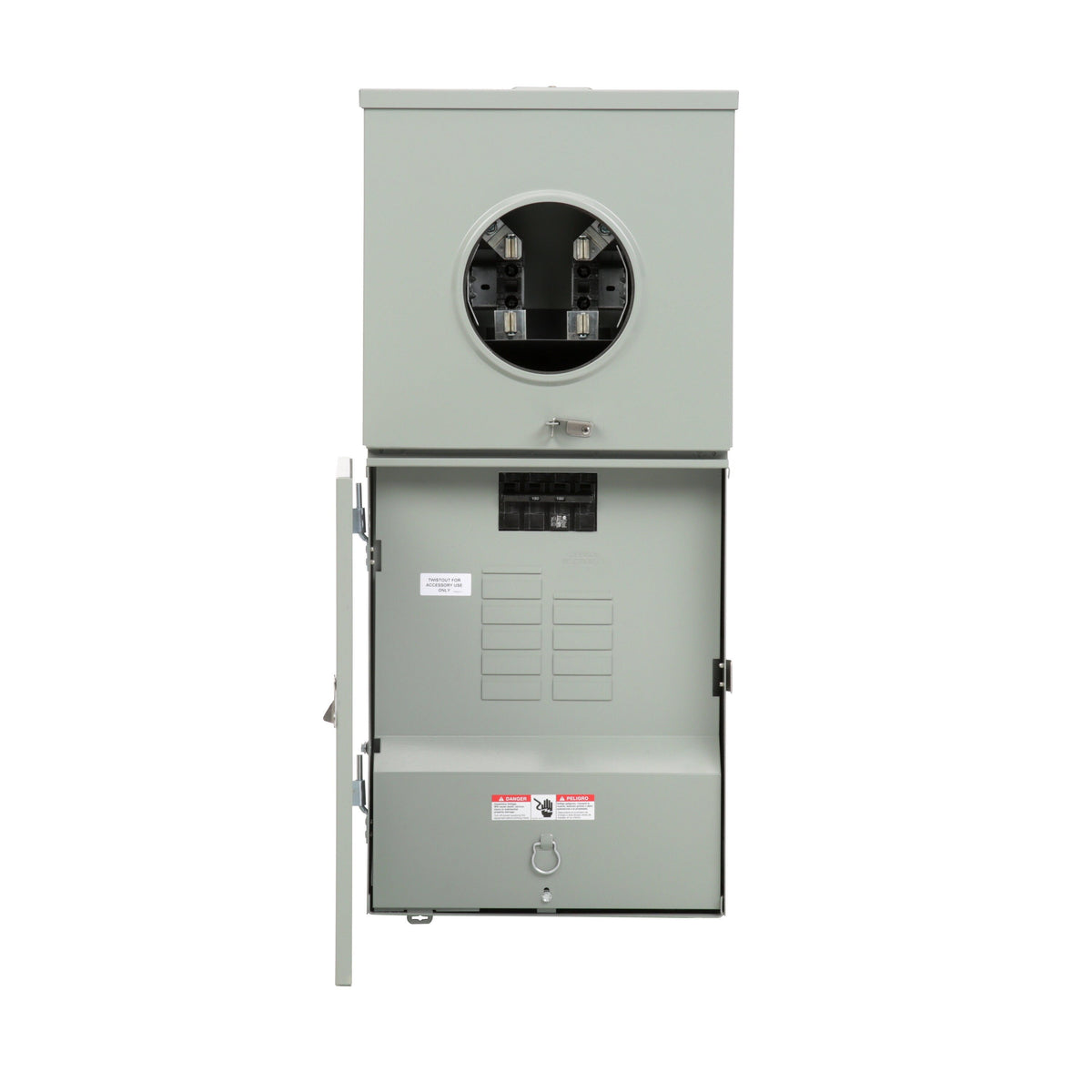 Siemens Siemens/Murray Brand 150-Amp 8-space load center - angle view
