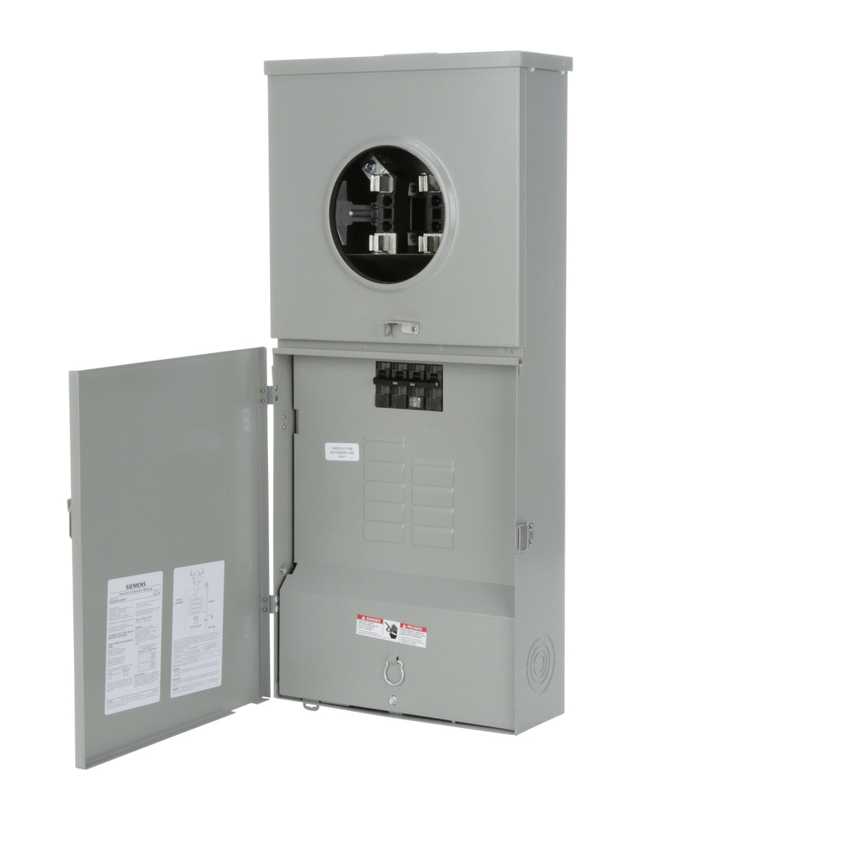 Siemens Siemens 200-Amp 8-space load center - front view