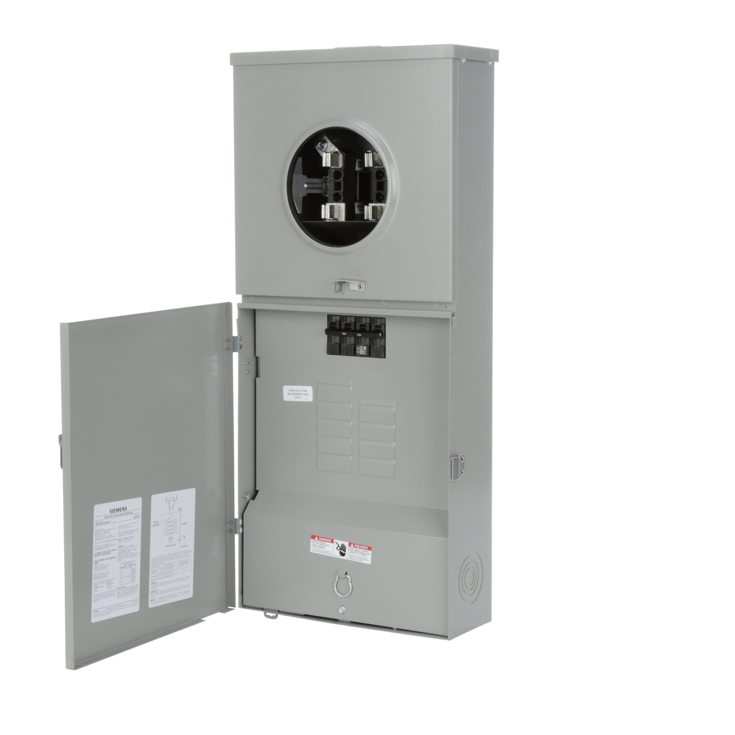 Siemens Siemens 200-Amp 8-space load center - front view