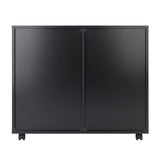 Winsome Wood Halifax Black 3-Drawer 30.71-in File Cabinet