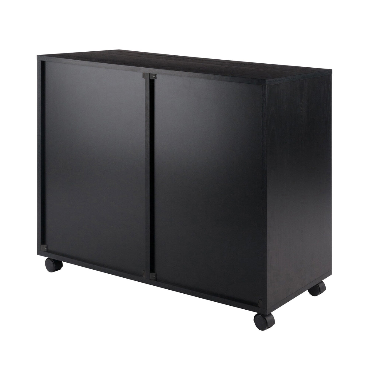 Winsome Wood Halifax Black 3-Drawer 30.71-in File Cabinet