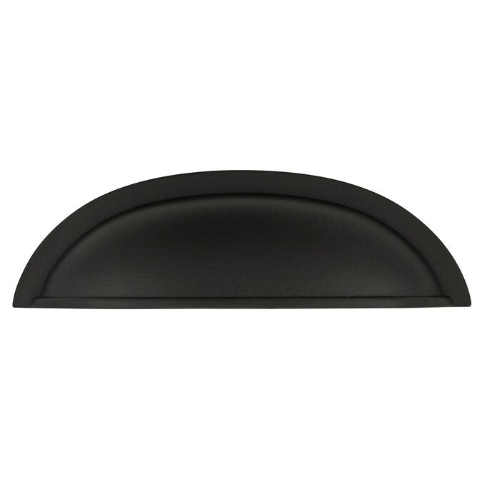 Hickory Hardware Williamsburg 3-in (76mm) Center to Center Oil-Rubbed Bronze Oval Cup Drawer Pull
