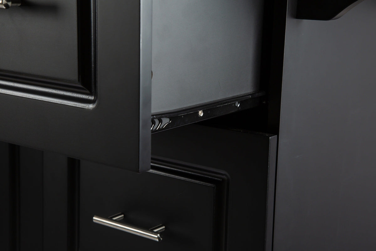 Miki Shinly Black Mdf Base with Mdf Top Rolling Kitchen Island (17-in x 53.93-in x 36.22-in)